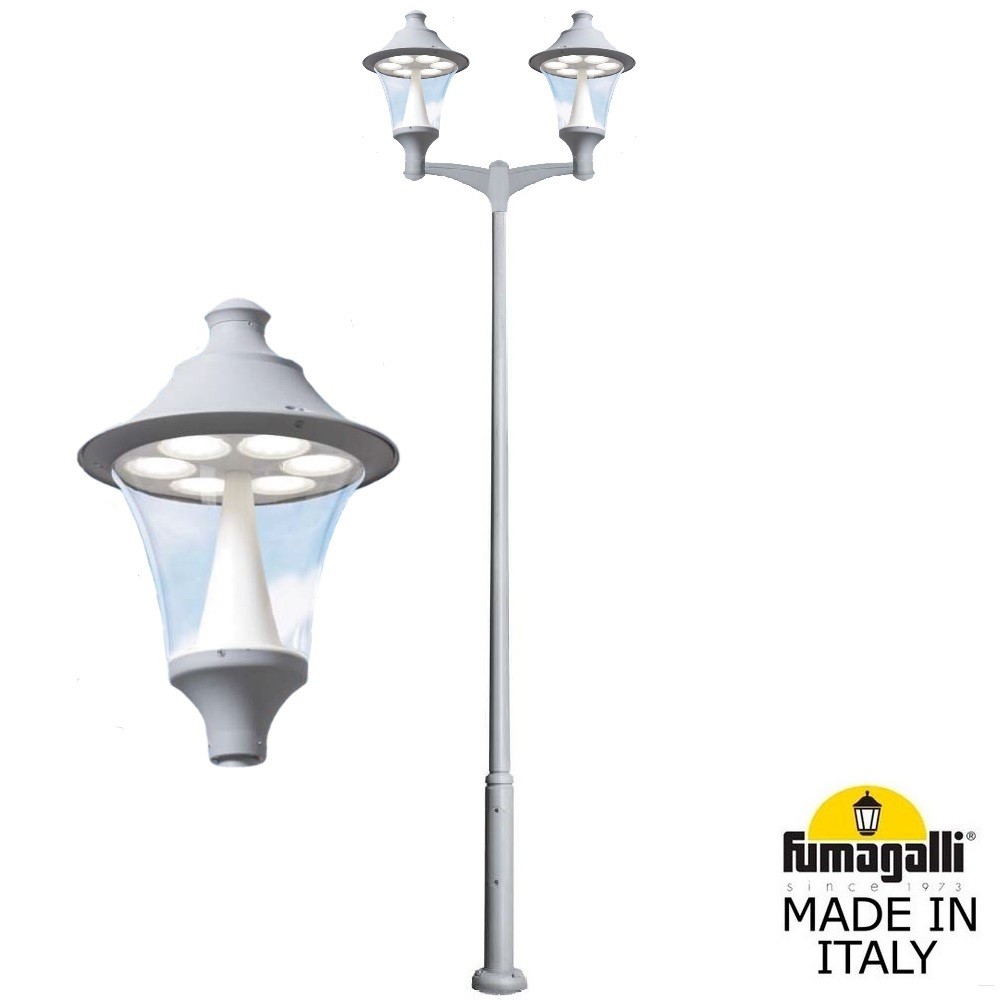 Столб фонарный уличный Fumagalli Remo R50.372.A20.LXD6L