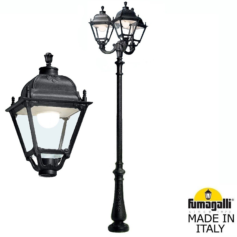 Столб фонарный уличный Fumagalli Simon U33.202.R30.AXH27