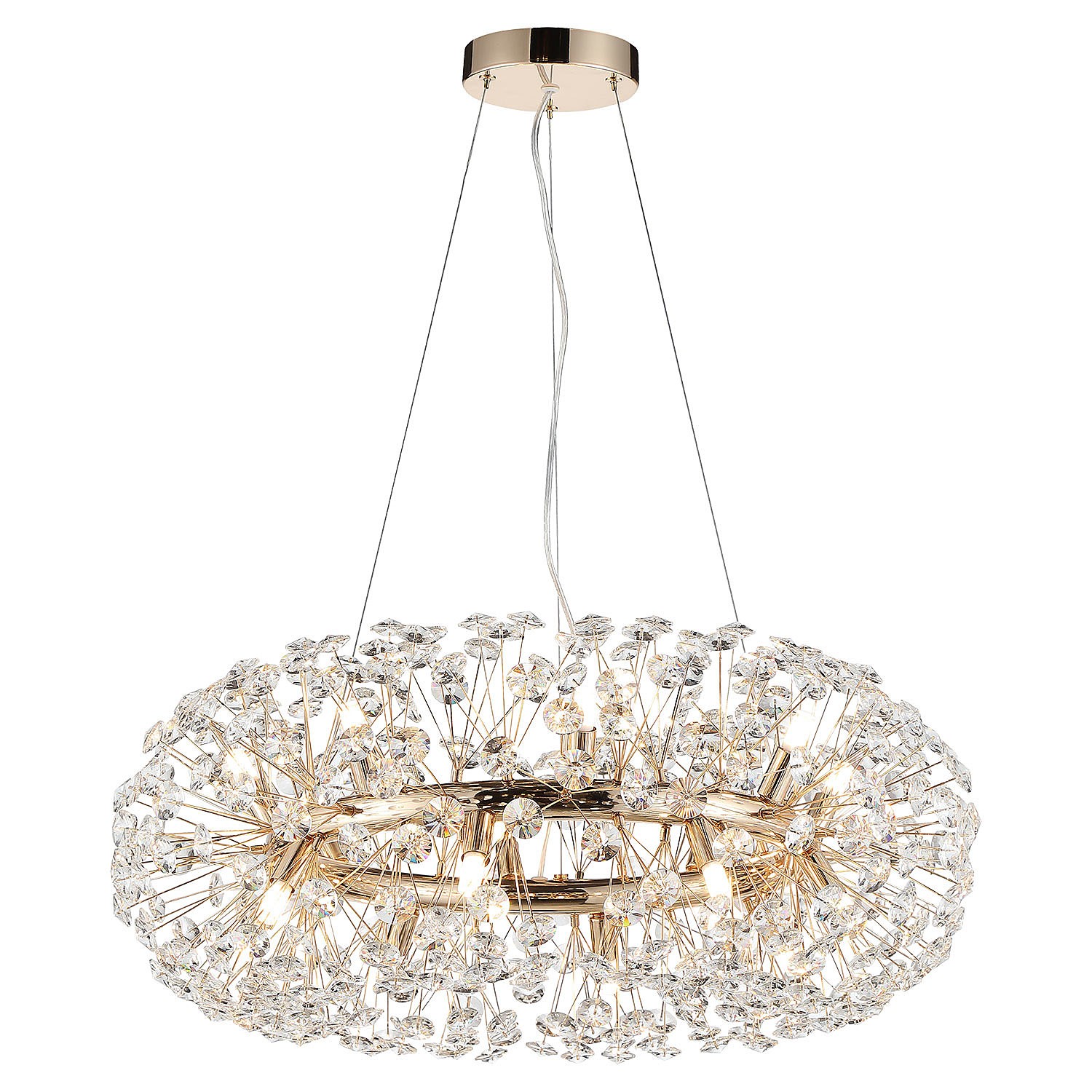 Подвесная хрустальная люстра Alaska Lussole GRLSP-8340