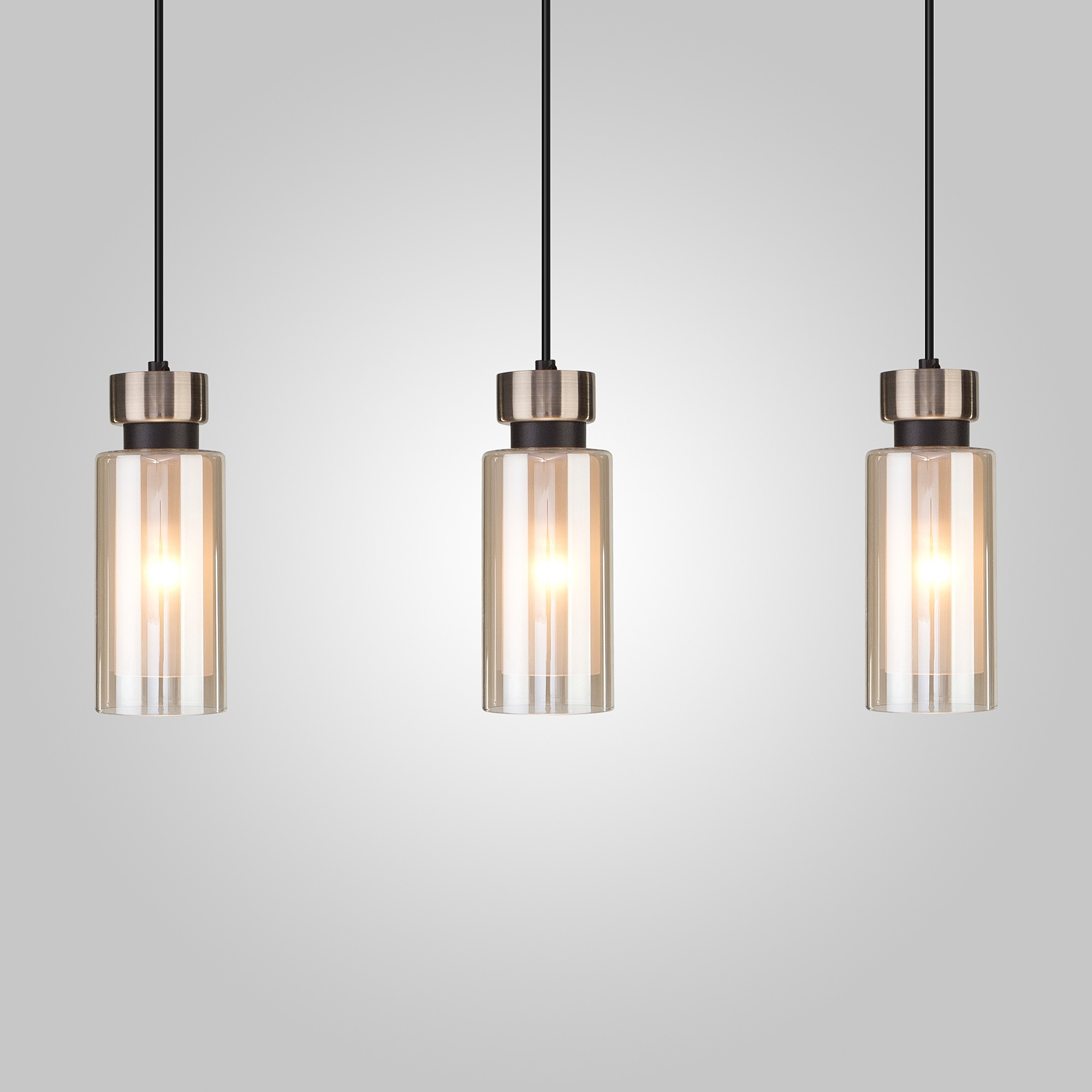 Светильник подвесной Eurosvet Amado 50115/3 черный