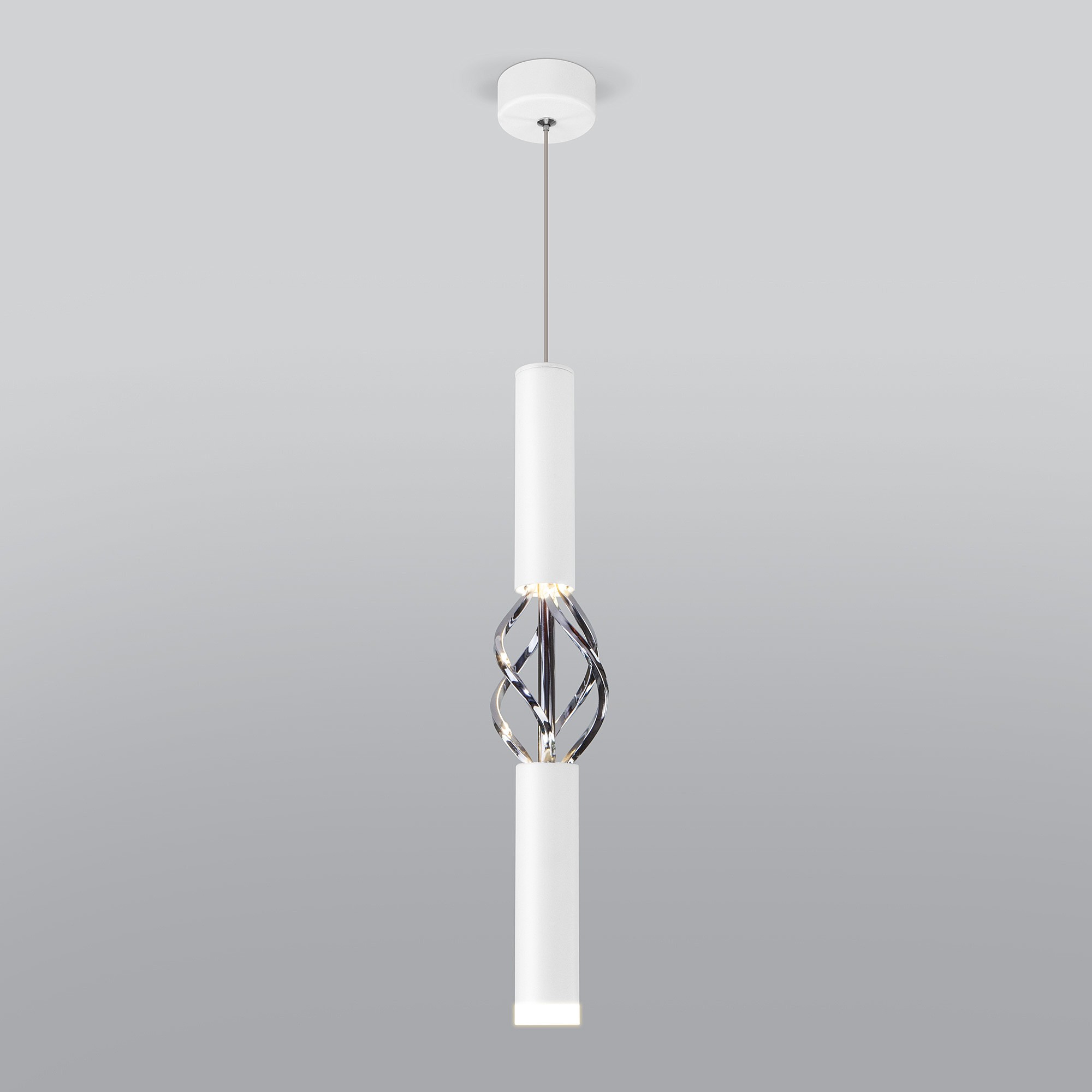 Светильник подвесной Eurosvet Lance 50191/1 LED белый/хром