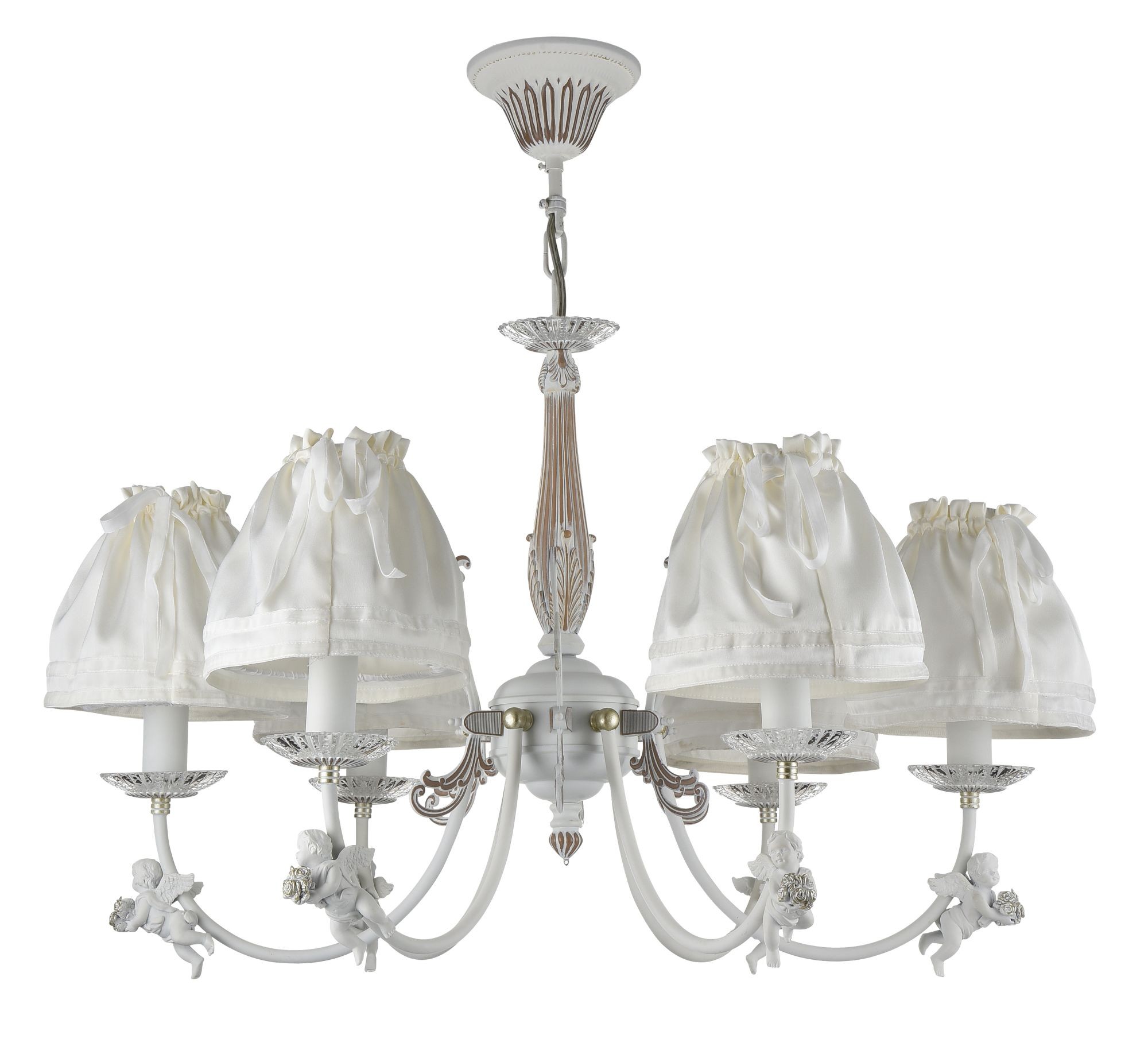 Люстра с ангелочками Forli ARM394-06-WG Maytoni