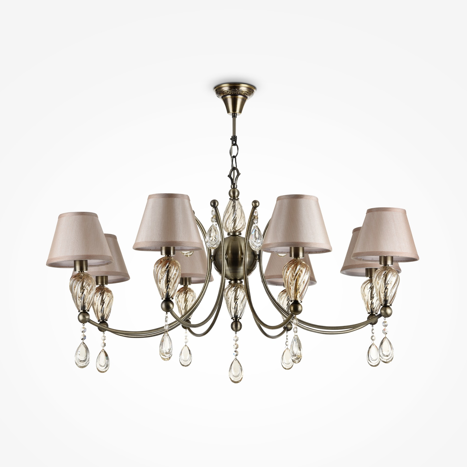 Подвесная люстра Maytoni Murano RC855-PL-08-R