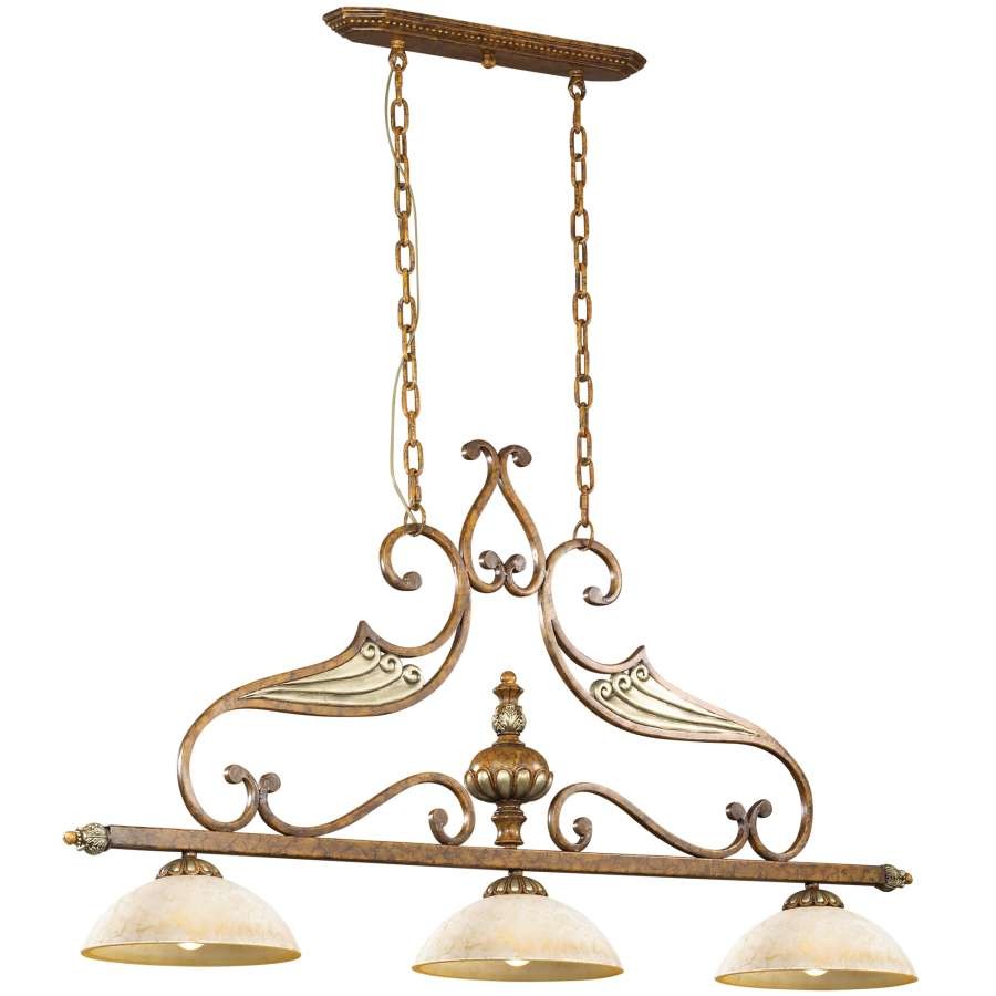 Подвесная люстра Odeon Light Ruffin 2455/3A