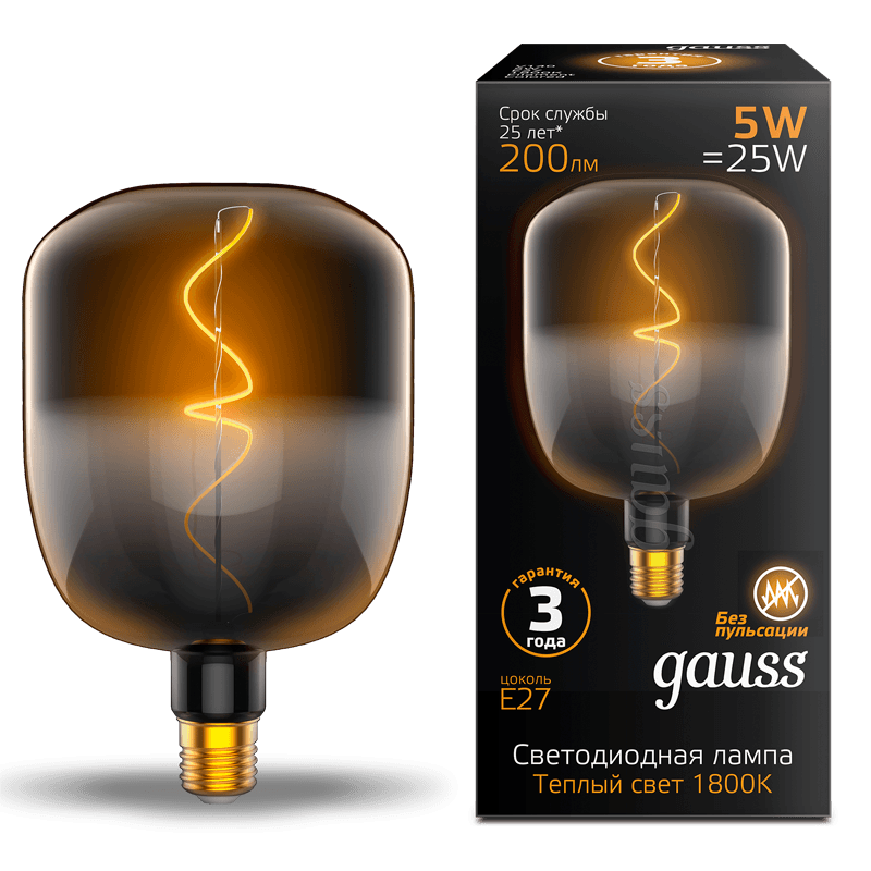 Ретро лампа Gauss 1008802105