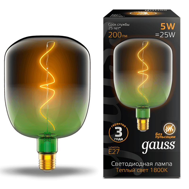 Ретро лампа Gauss 1009802105