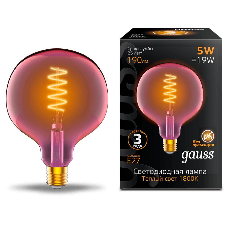 Ретро лампа Gauss 1011802105