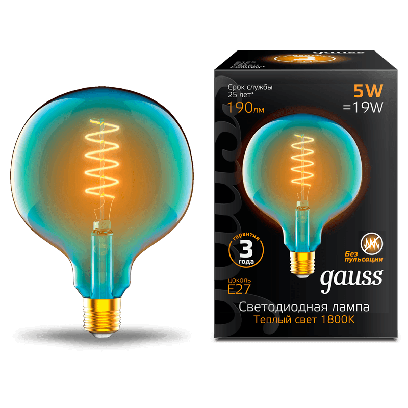 Ретро лампа Gauss 1013802105