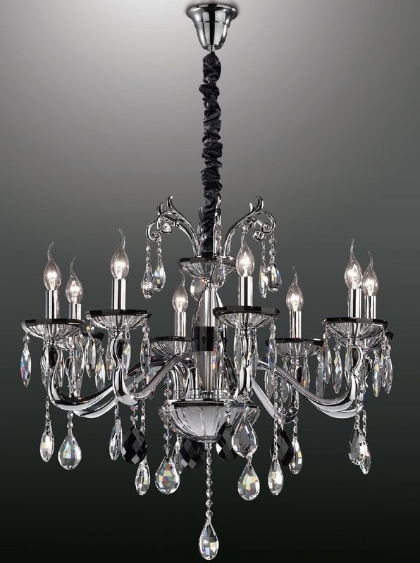 Подвесная хрустальная люстра Swell Odeon Light 2253/8