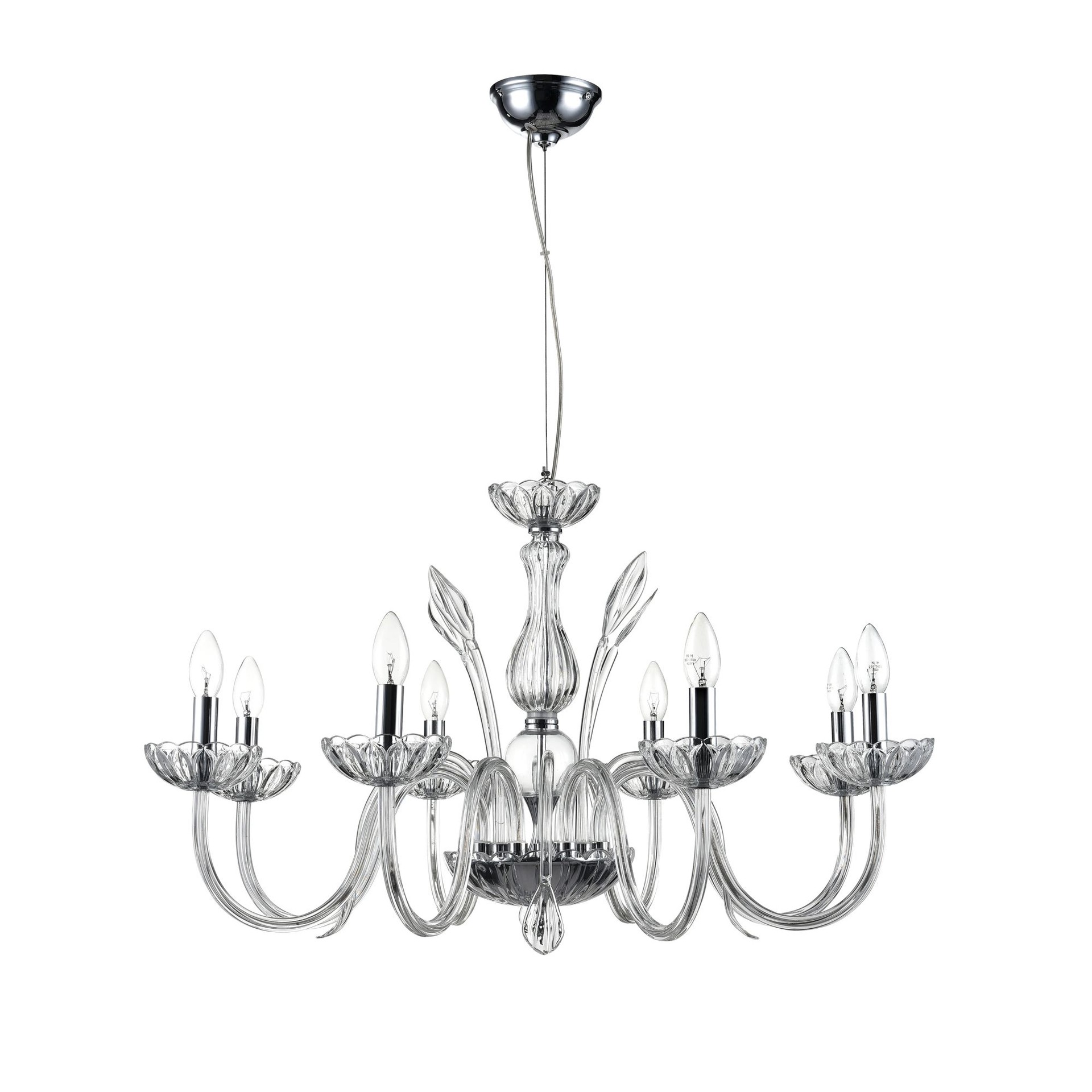 Подвесная люстра Maytoni Luciano DIA587-PL-08-N