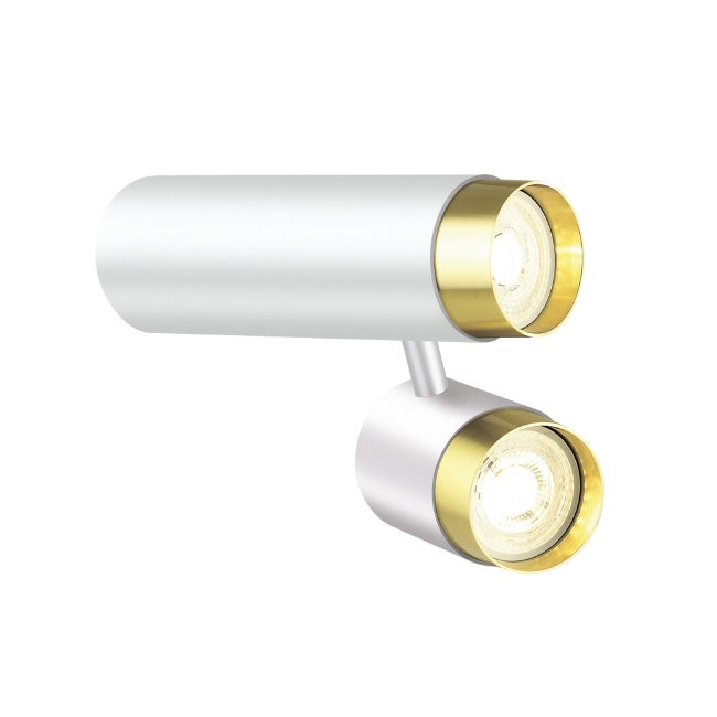 Светильник спот Lumien Hall Sauris LH8020/2C-WT-GD