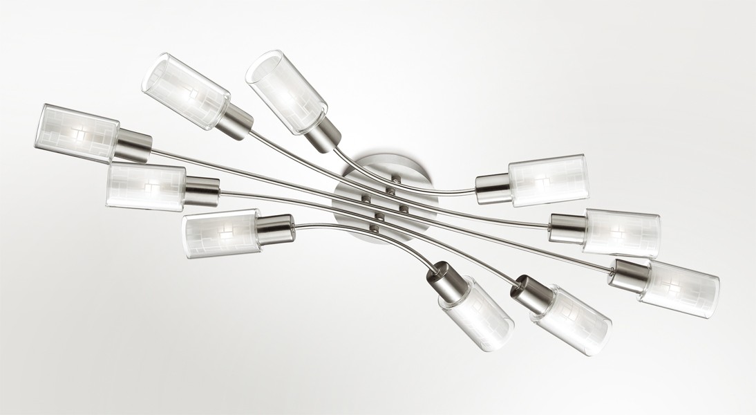 Потолочная люстра Odeon Light Hales 2613/10C