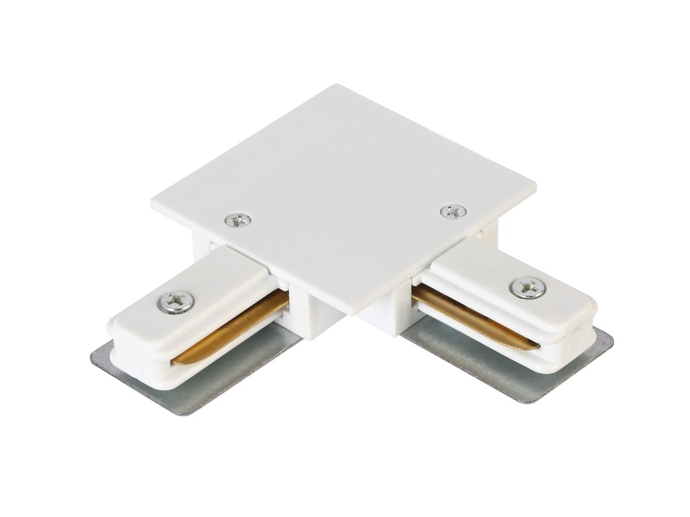 Соединитель L-образный (однофазный) для встраиваемого шинопровода Crystal Lux Clt 0.2211 CLT 0.2211 03 WH