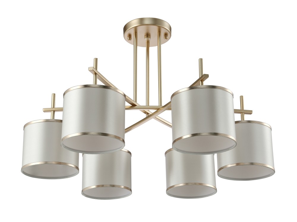 Потолочная люстра Crystal Lux Sergio SERGIO PL6 GOLD