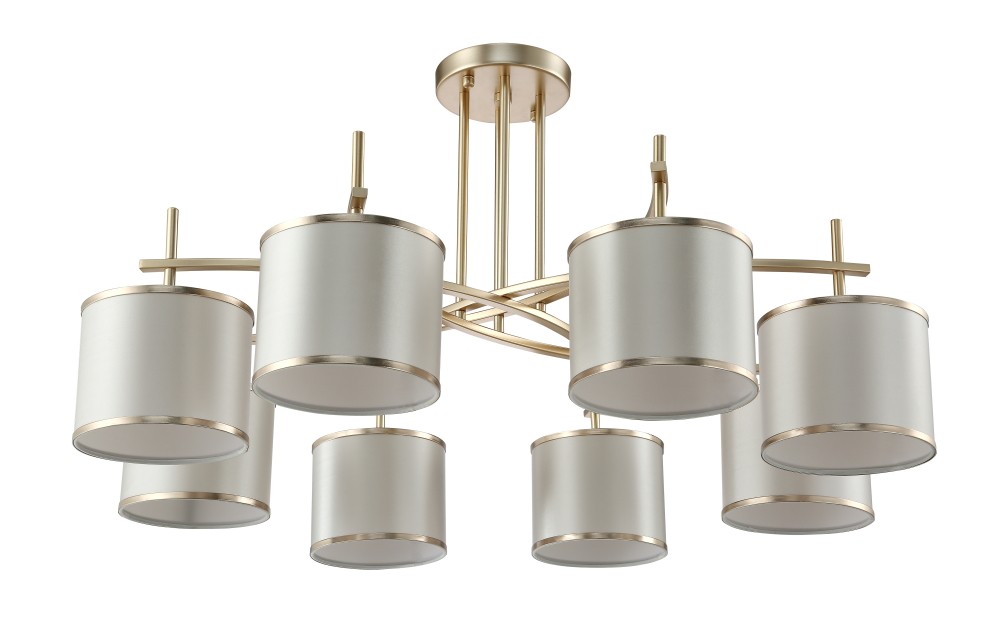 Потолочная люстра Crystal Lux Sergio SERGIO PL8 GOLD