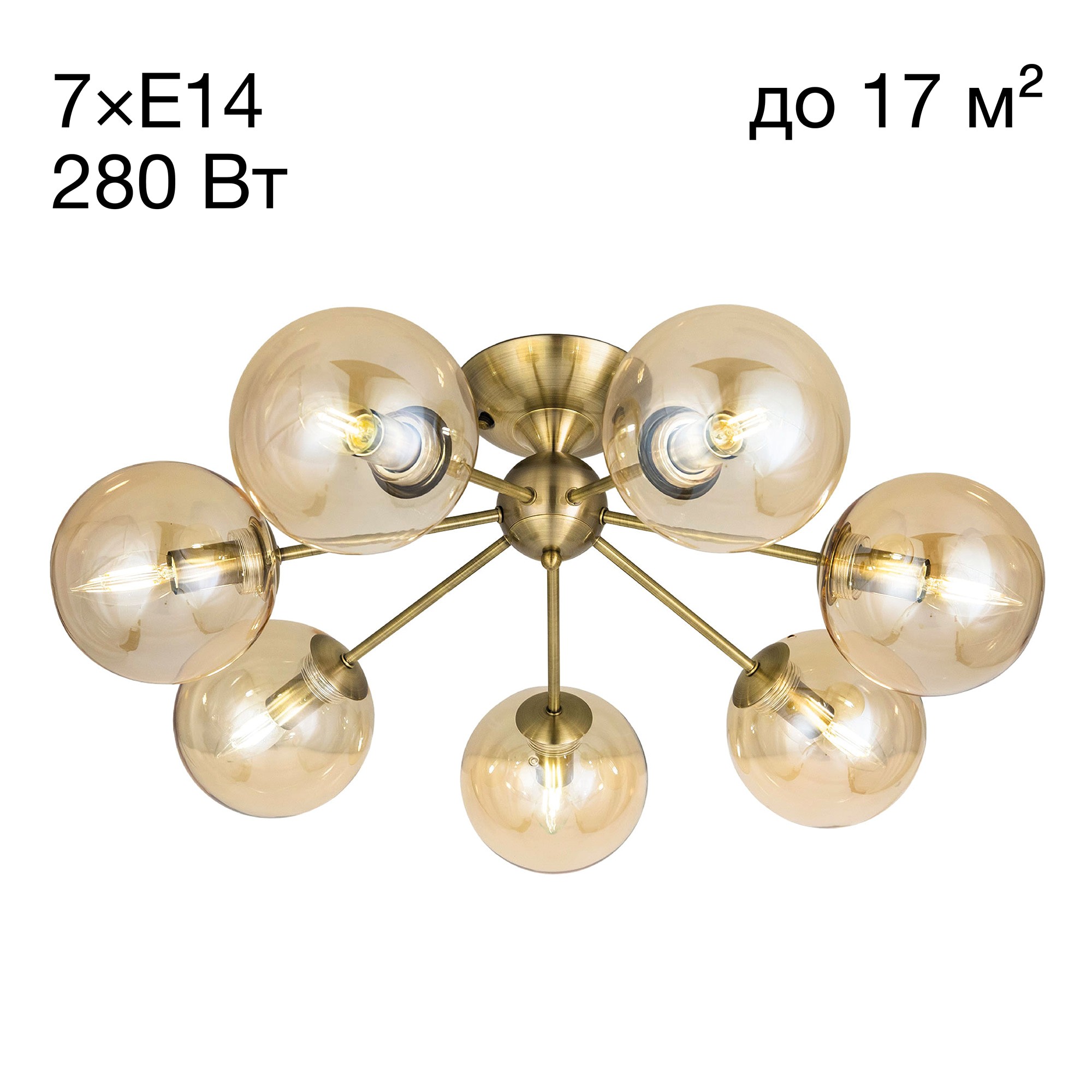 Потолочная люстра Citilux Томми CL102173