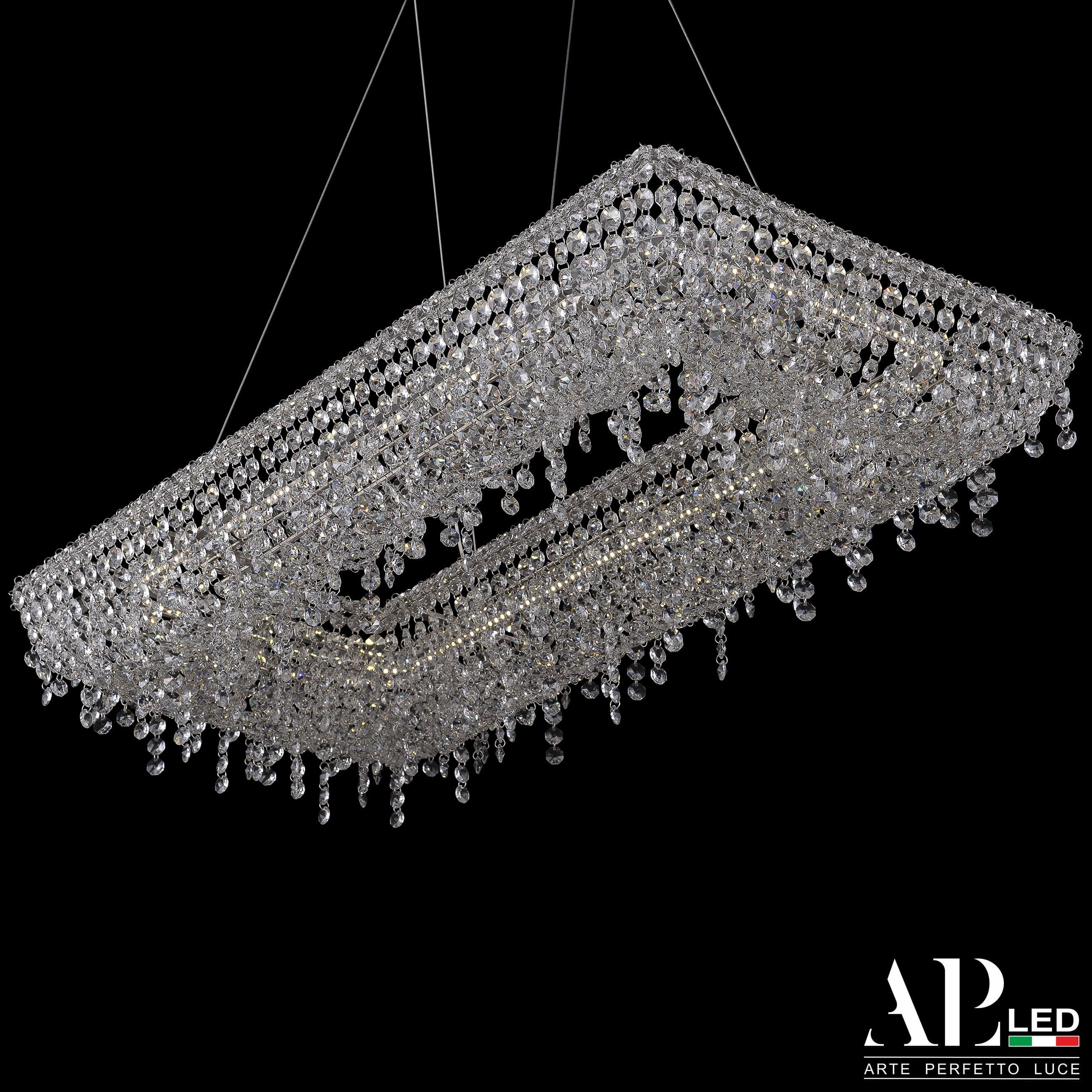 Подвесная люстра APL Led Rimini S515.0.80.B.4000