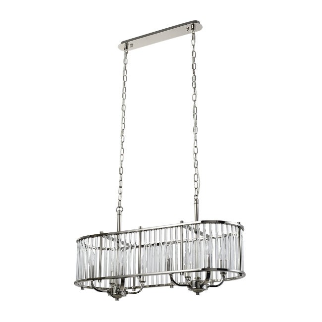 Подвесная люстра Lumien Hall Lariana LH3038/8PR-NK-CL