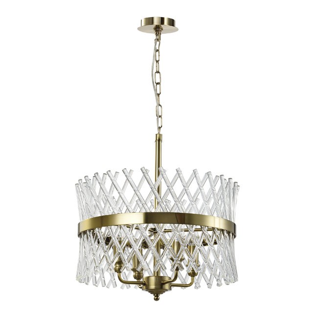 Подвесная люстра Lumien Hall Baziano LH3040/4P-CO-CL
