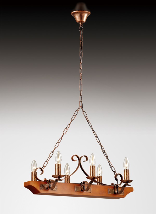 Подвесная люстра Odeon Light Palena 2618/6