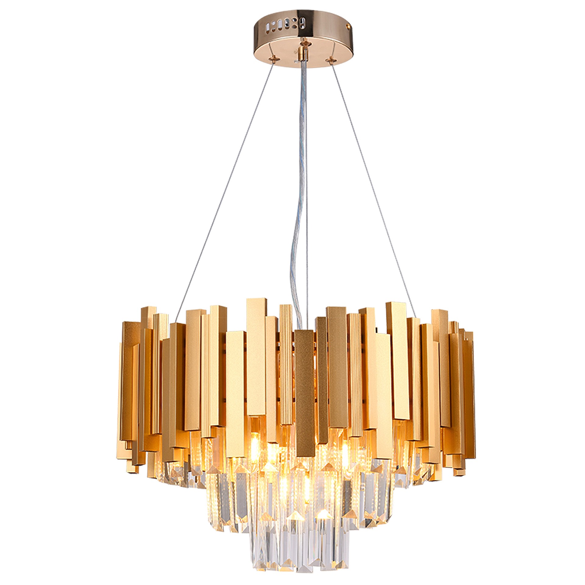 Подвесная люстра Natali Kovaltseva Bellezza BELLEZZA 81427/4C GOLD