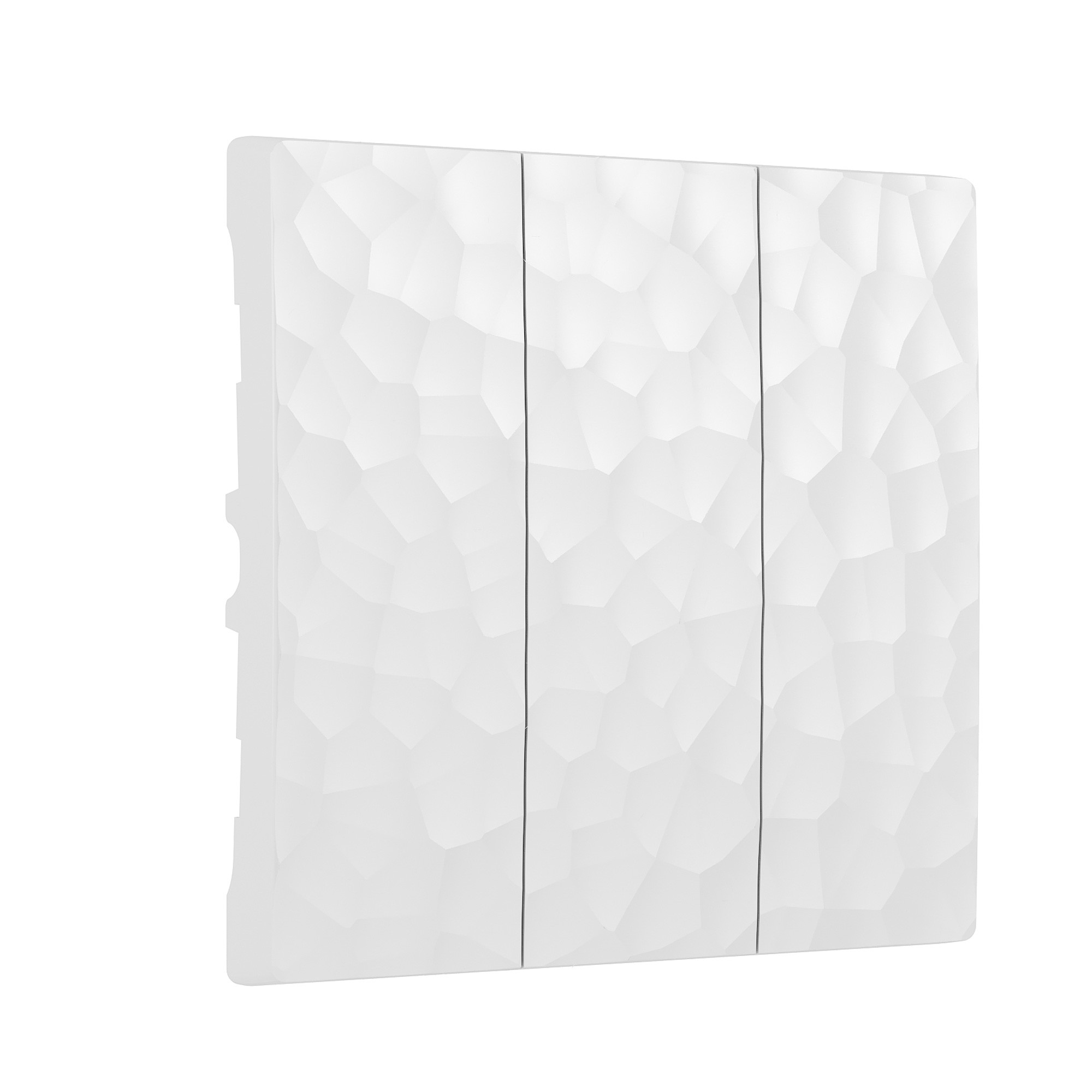 Накладка на механизм Werkel Hammer W1239001/ Набор клавиш для выключателя трехклавишного (белый)