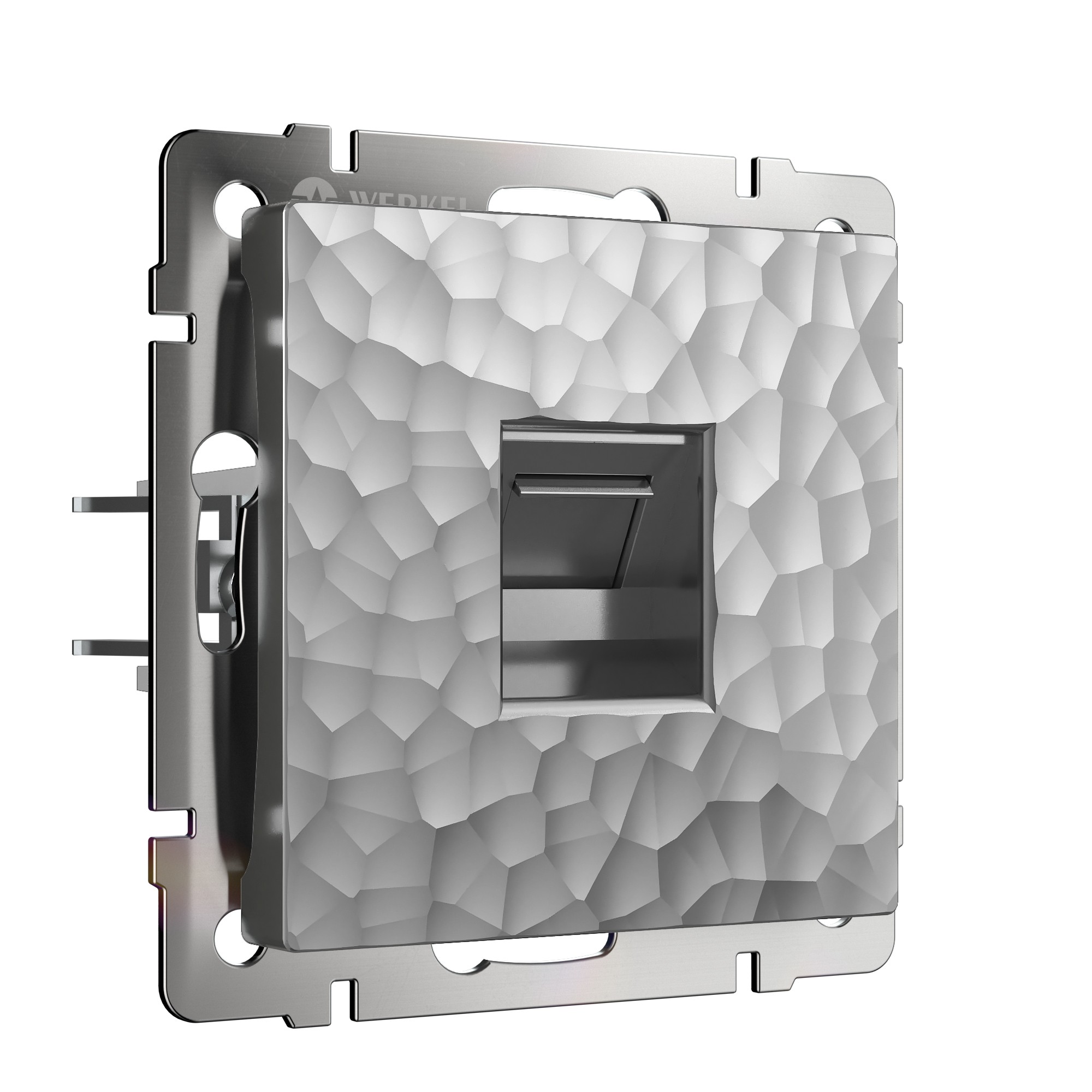 Розетка Werkel Hammer W1281006/ Розетка Ethernet RJ-45 (серебряный)