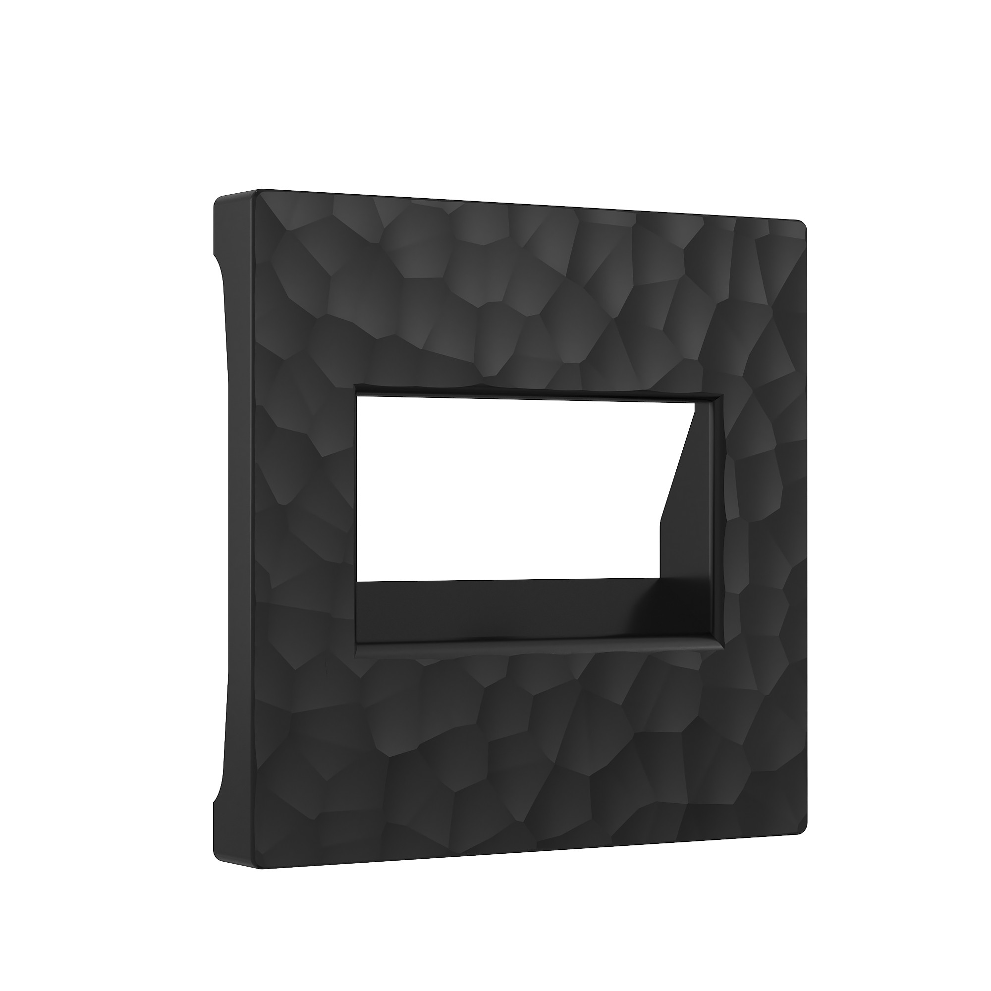 Накладка на механизм Werkel Hammer W1291108/ Накладка для двойной розетки Еthernet RJ-45 (черный)