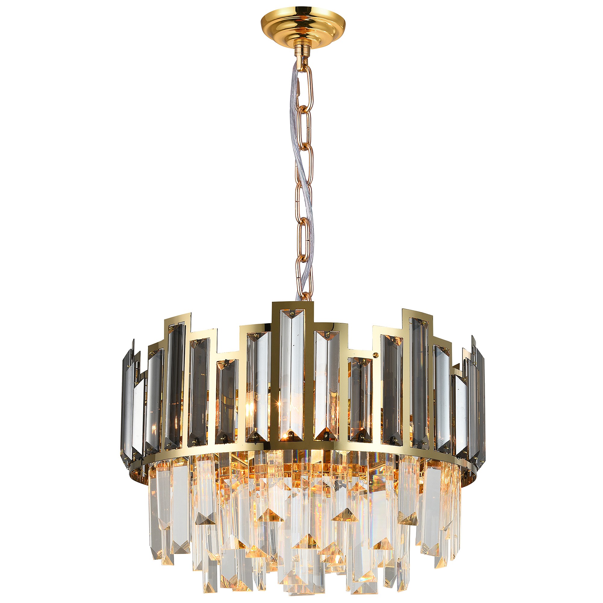 Подвесная люстра Natali Kovaltseva Imperium IMPERIUM 76018/5C GOLD PLATED