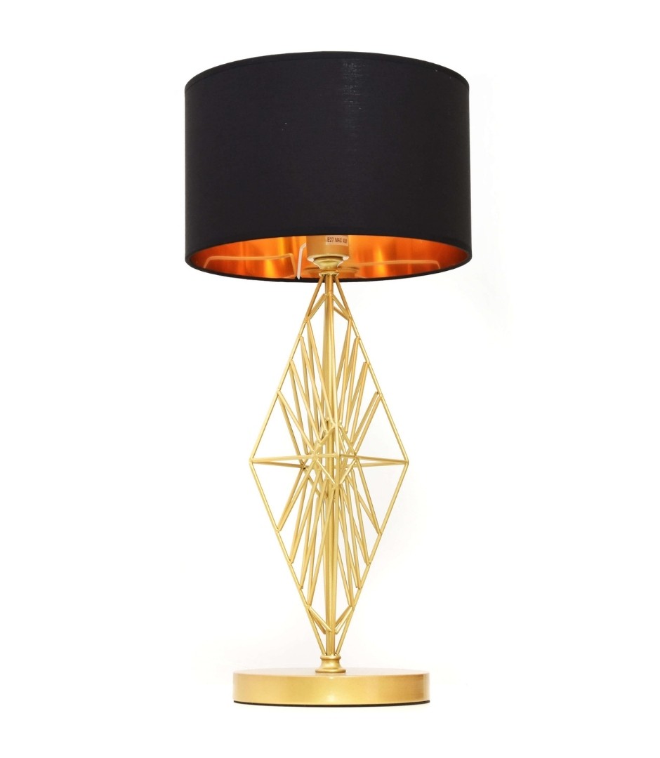 Настольная лампа Lumina Deco Salvari LDT 5533 GD+BK