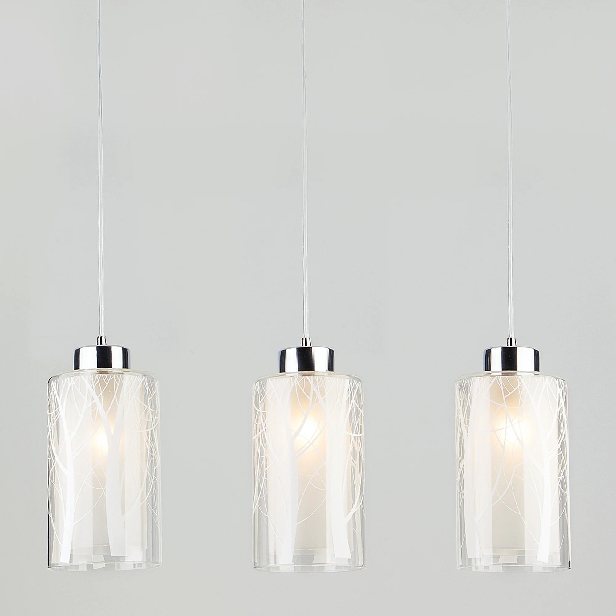 Светильник подвесной Eurosvet Santos 50001/3 хром