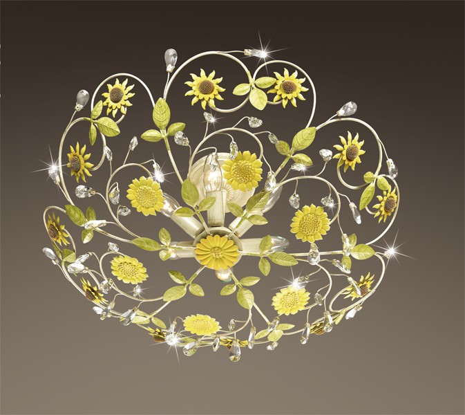 Потолочная люстра Odeon Light Sunflower 2651/6C