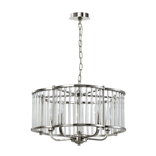 Подвесная люстра Lumien Hall Lenora LH3062/5P-NL-CL