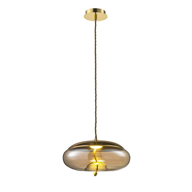 Светильник подвесной Lumien Hall Avila LH4110/1PD-GD-AM