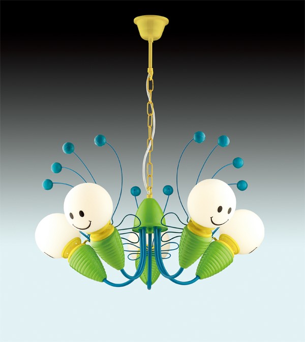 Люстра разноцветная Trolo 2633/5 Odeon Light