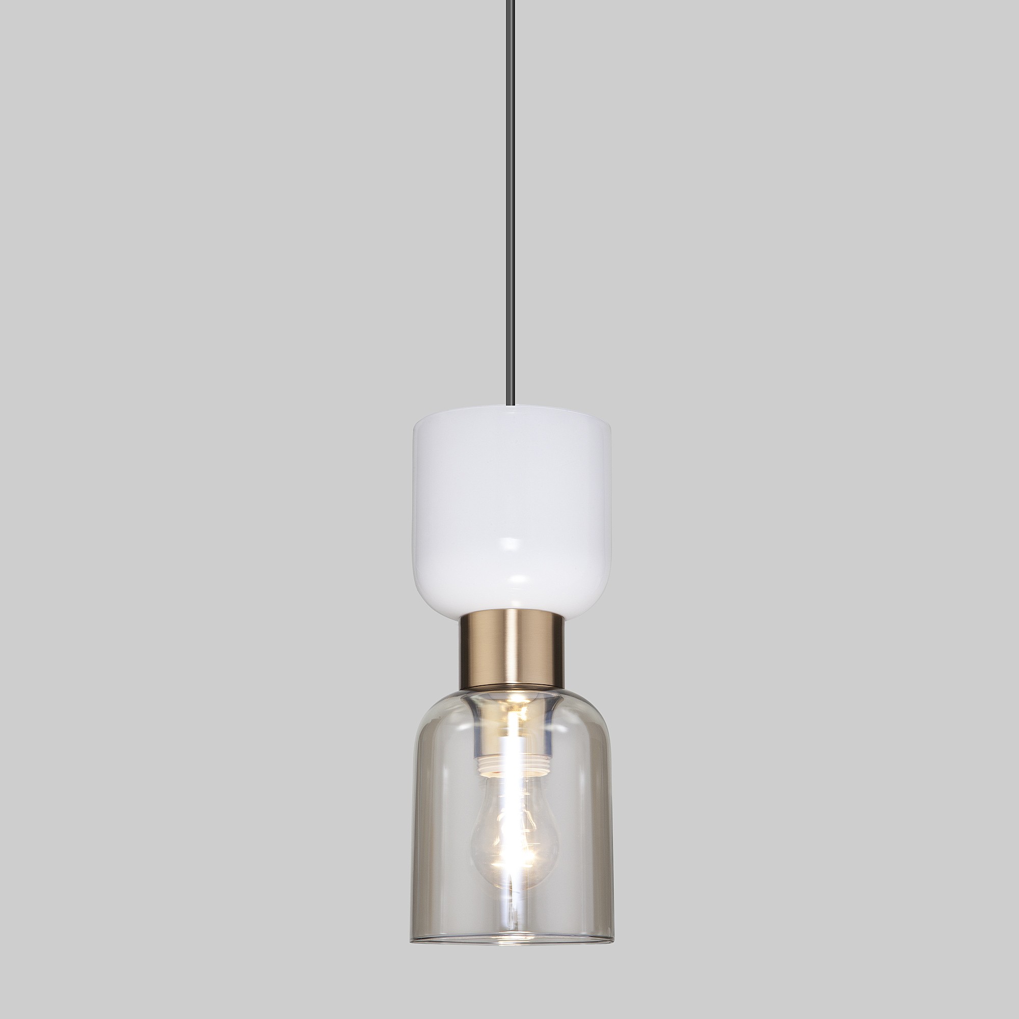 Светильник подвесной Eurosvet Tandem 50118/1 латунь