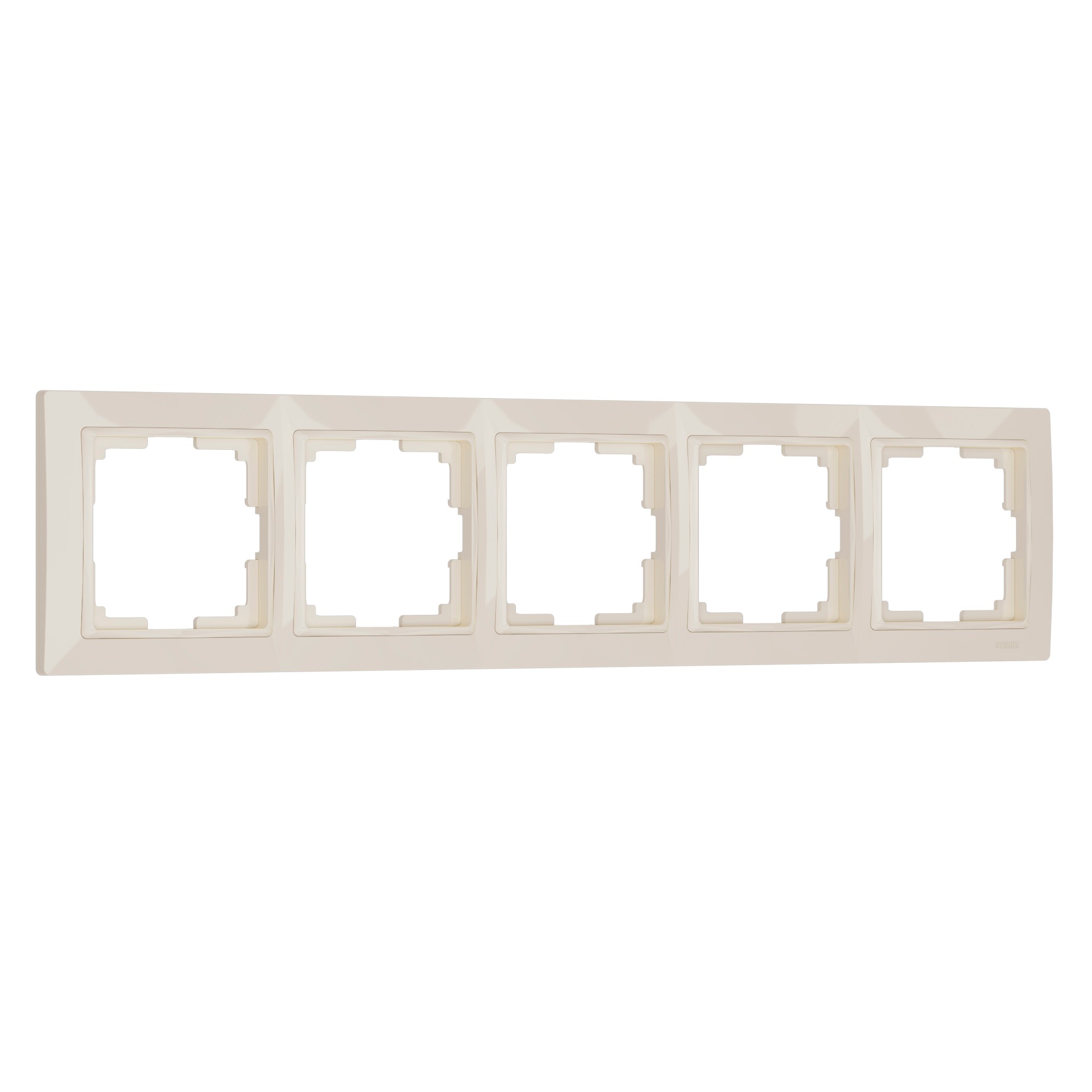 Рамка Werkel W0052003/ Рамка на 5 постов (слоновая кость, basic)