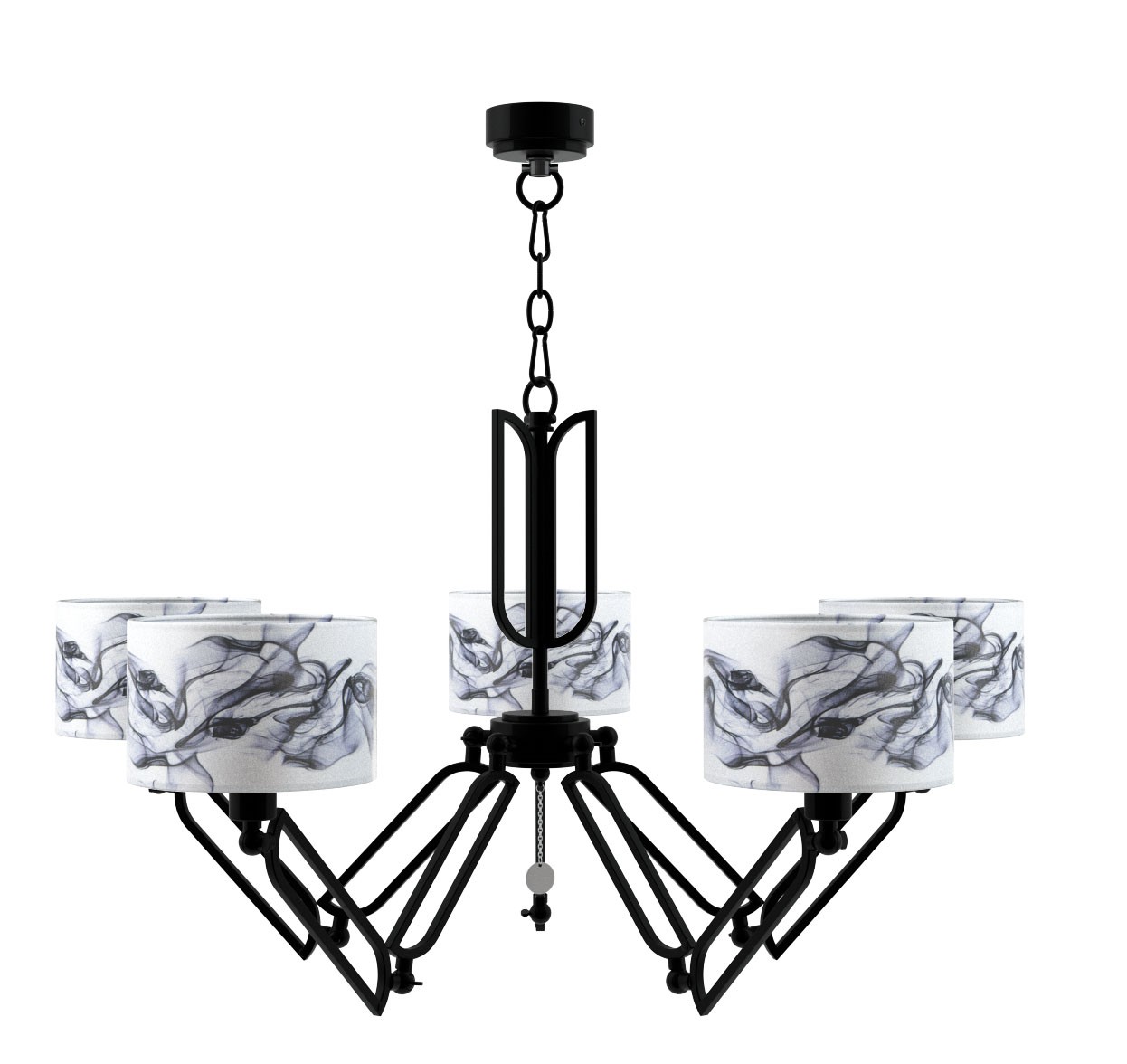 Подвесная люстра Maytoni Hightech M1-05-BM-LMP-Y-10