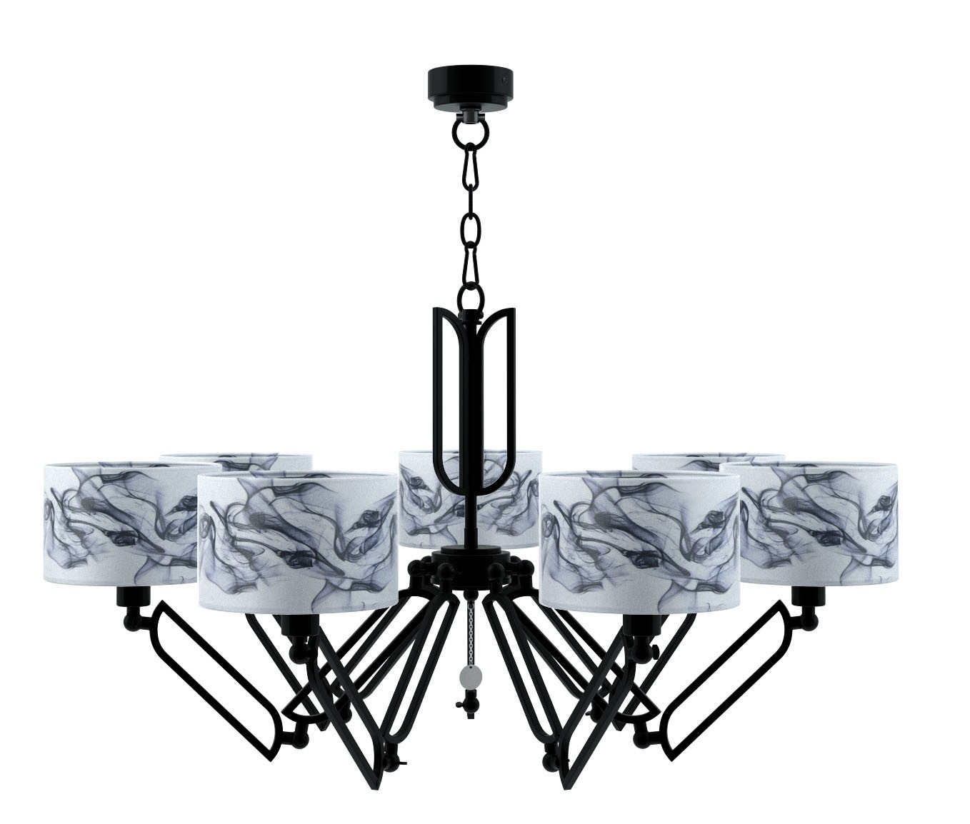 Подвесная люстра Maytoni Hightech M1-07-BM-LMP-Y-10