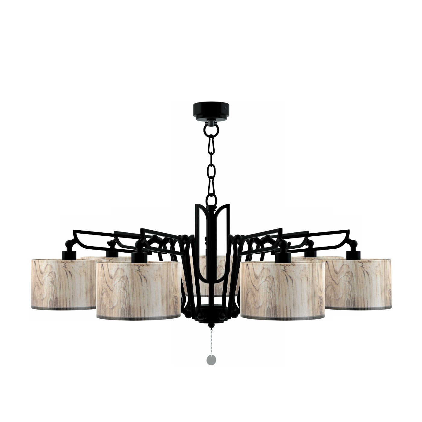 Подвесная люстра Maytoni Hightech M1-07-BM-LMP-Y-6