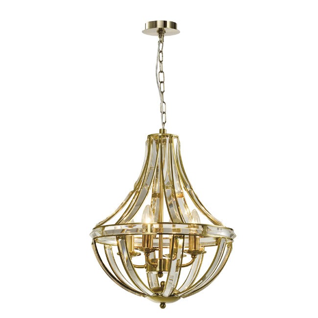 Подвесная люстра Lumien Hall Novara LH3047/4P-CO