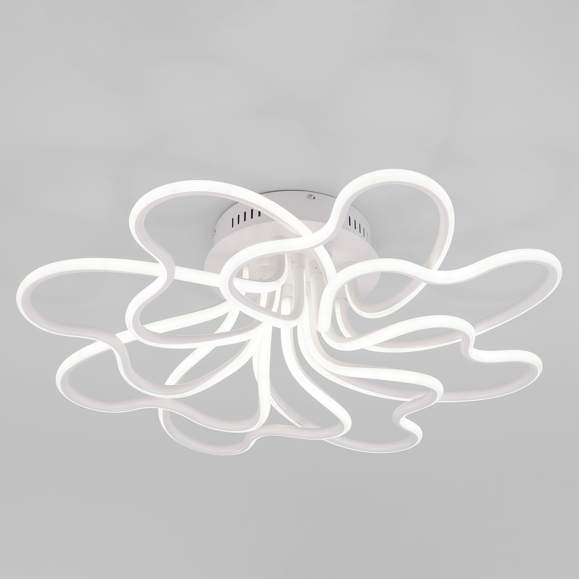 Потолочная люстра Eurosvet Floret 90235/8 белый Smart