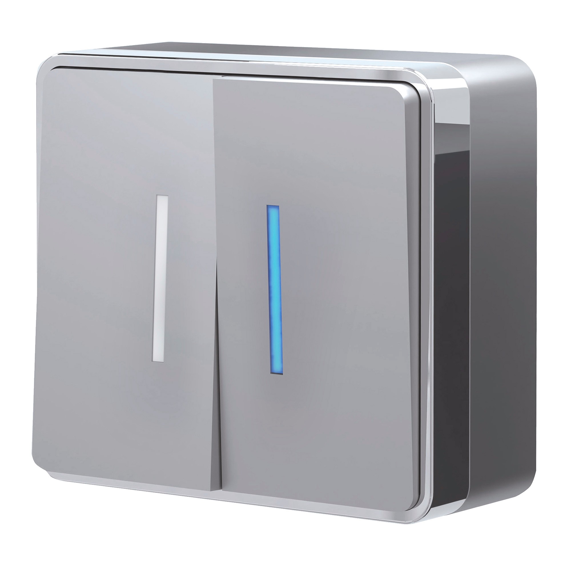 Накладные механизмы Gallant серебряные