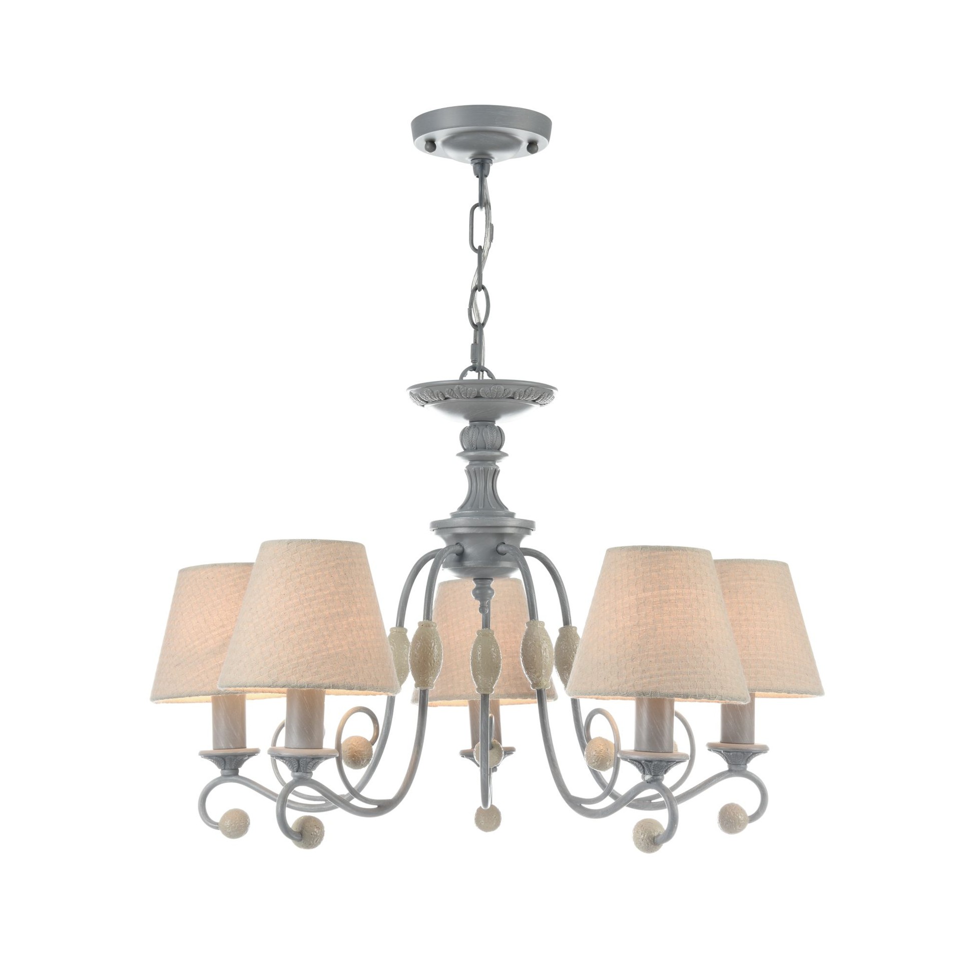 Подвесная люстра Maytoni Rebecca ARM355-PL-05-GR