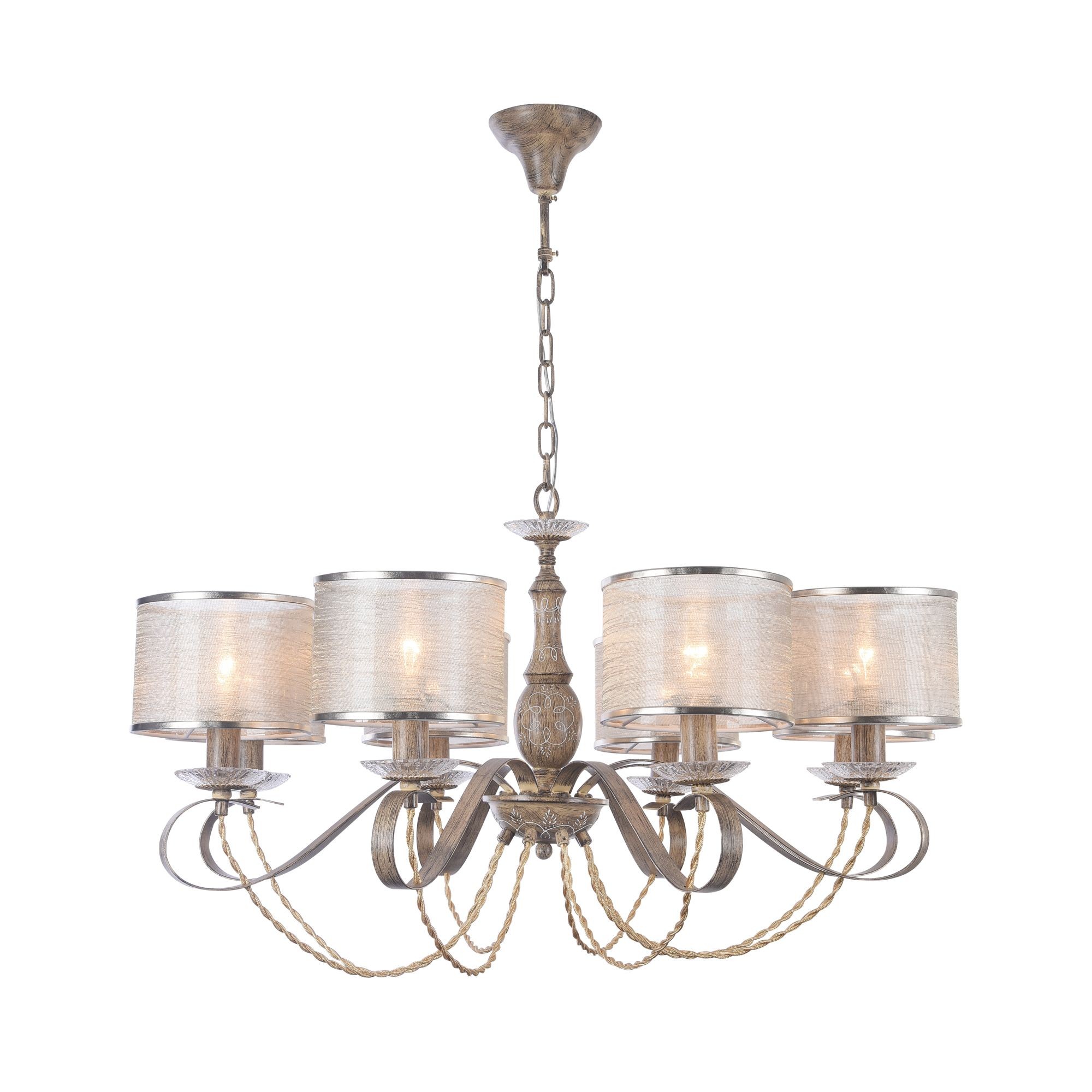 Подвесная люстра Maytoni Cable H357-PL-08-BG