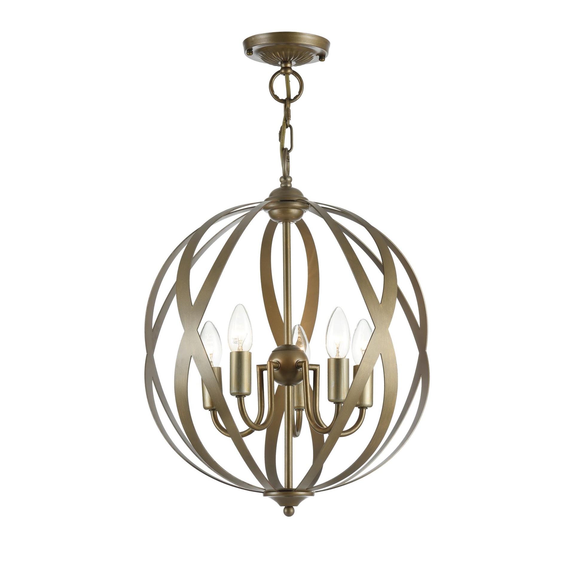 Подвесная люстра Maytoni Petra H536-PL-05-G