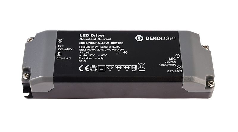 Блок питания Q8H-700mA/40W Deko-Light power supply 862135