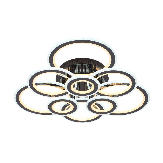 Потолочная люстра Seven Fires Eveik SF7010/9C-BKCR