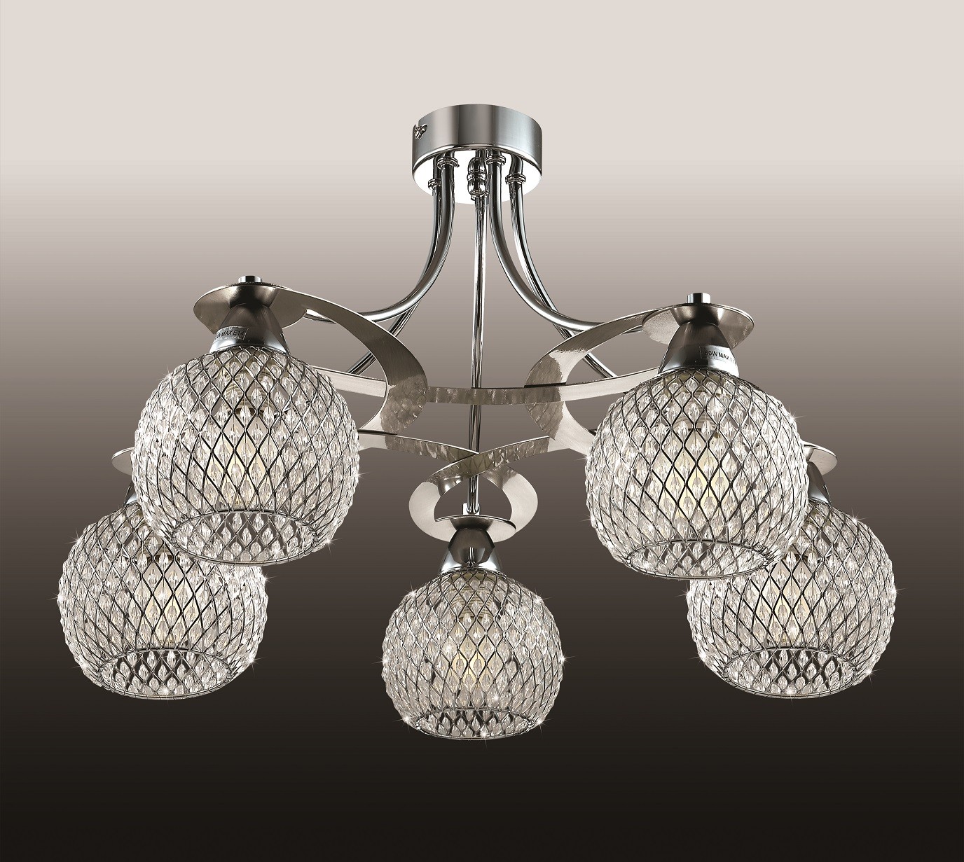 Потолочная люстра Odeon Light Poly 2813/5C