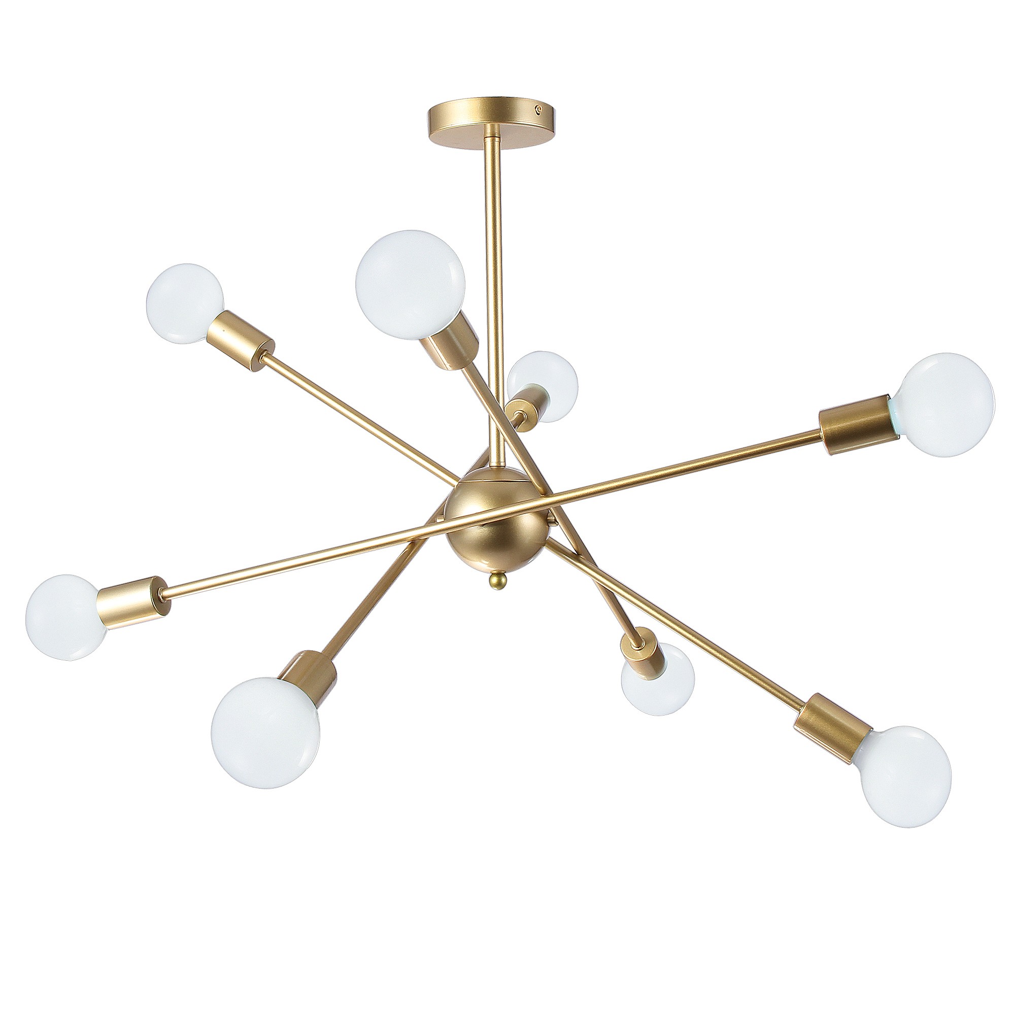 Потолочная люстра Natali Kovaltseva Andy ANDY 75142/8C GOLD